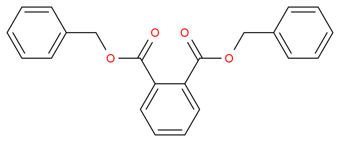 邻苯二甲酸二苄酯_分子结构_CAS_523-31-9)