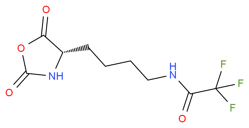 N6-Trifluoroacetyl-L-lysine N-Carboxyanhydride_分子结构_CAS_42267-27-6)