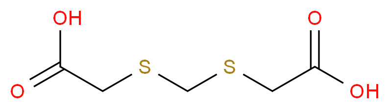 亚甲基双硫代乙酸_分子结构_CAS_2068-24-8)