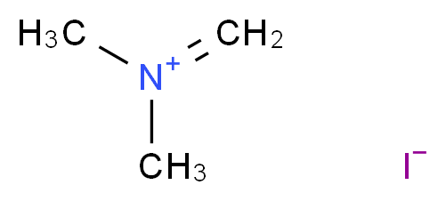 dimethyl(methylidene)azanium iodide_分子结构_CAS_33797-51-2