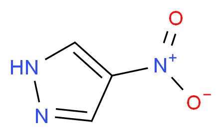 4-nitro-1H-pyrazole_分子结构_CAS_2075-46-9