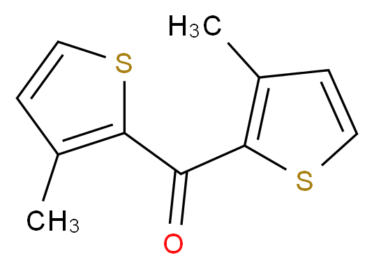 Bis-(3-methyl-thiophen-2-yl)-methanone_分子结构_CAS_30717-55-6)