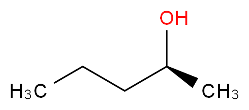 (2S)-pentan-2-ol_分子结构_CAS_26184-62-3