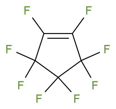 Perfluorocyclopentene (PFC C-1418) 99.5%_分子结构_CAS_559-40-0)