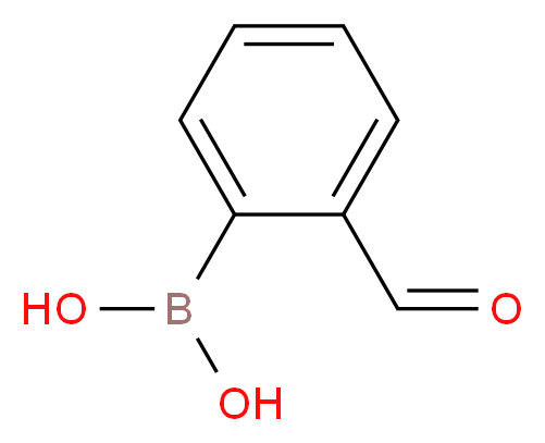 2-Formylphenylboronic acid_分子结构_CAS_40138-16-7)