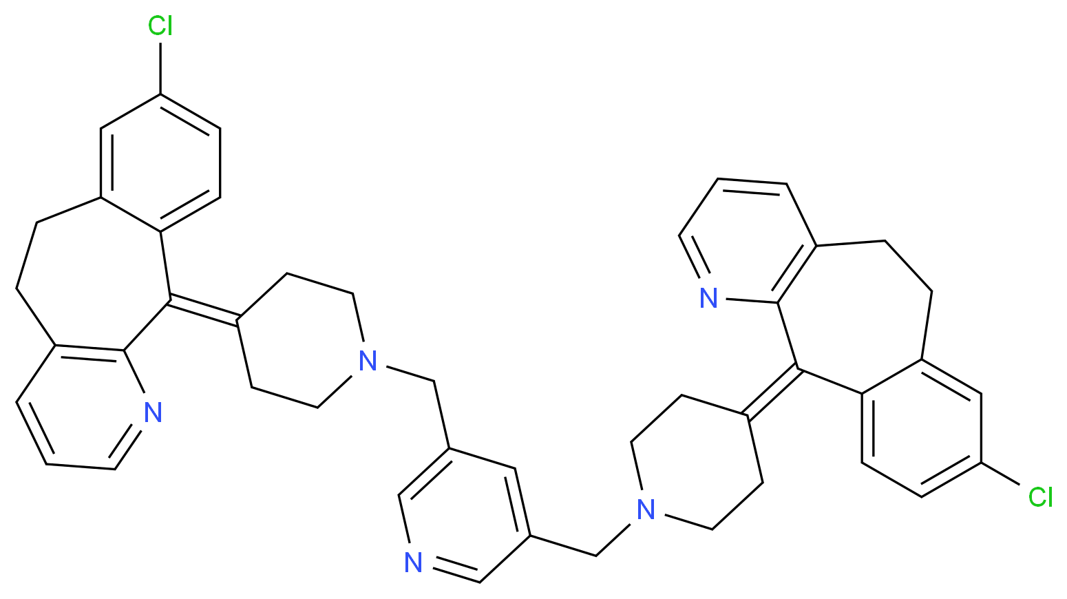 5'-[(Desloratidine)methyl] Rupatadine_分子结构_CAS_1224515-72-3)