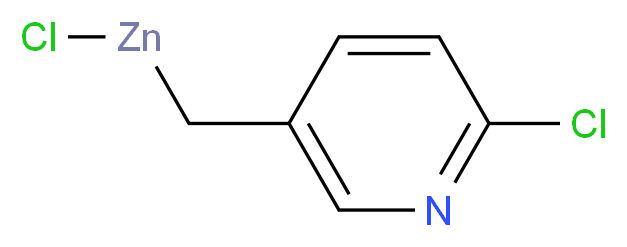 (2-氯-5-吡啶基)甲基氯化锌 溶液_分子结构_CAS_352530-36-0)