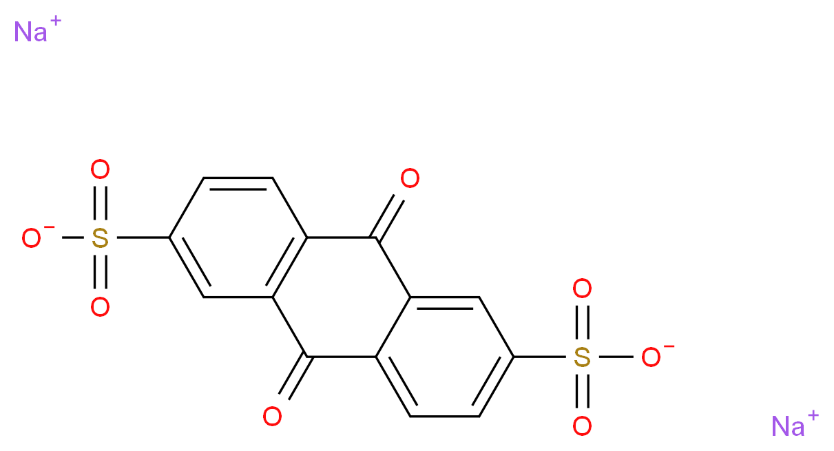 9,10-Anthraquinone-2,6-disulfonic acid disodium salt_分子结构_CAS_853-68-9)