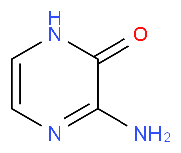 3-amino-1,2-dihydropyrazin-2-one_分子结构_CAS_43029-19-2