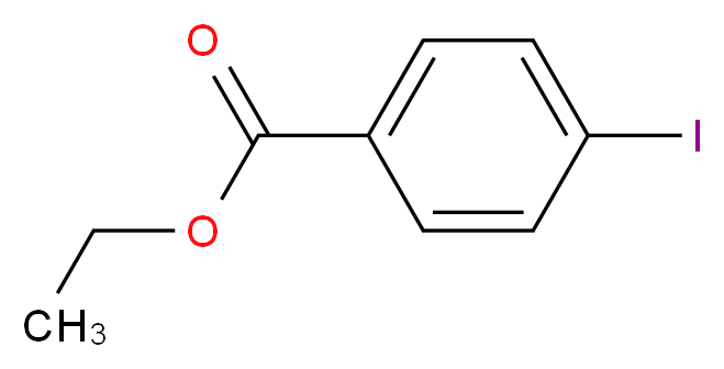 ethyl 4-iodobenzoate_分子结构_CAS_51934-41-9