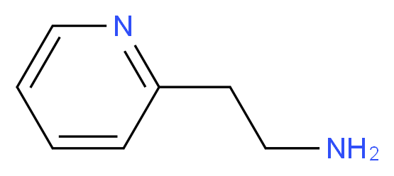 (2-pyridin-2-ylethyl)amine_分子结构_CAS_2706-56-1)