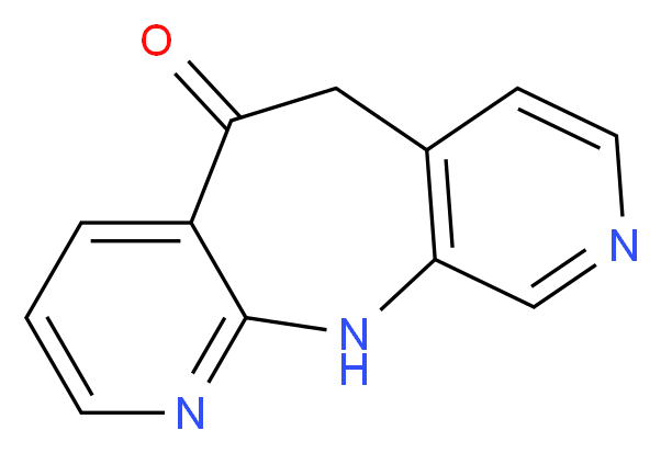 6,11-Dihydro-5H-dipyrido[2,3-b:4',3'-f]-azepin-5-one_分子结构_CAS_933768-16-2)