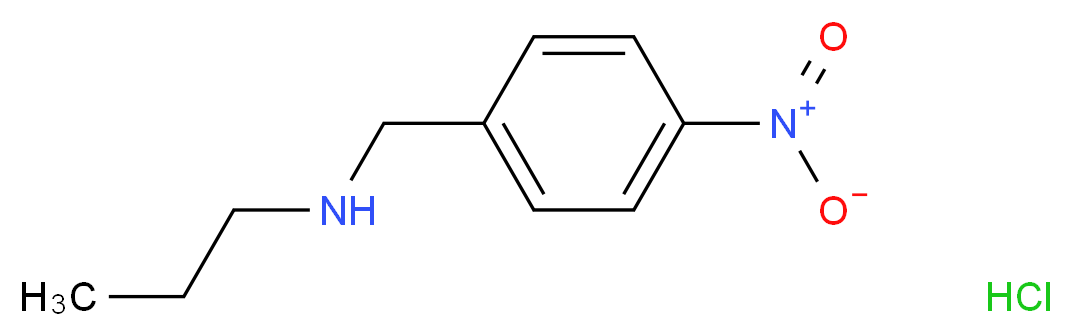 N-正丙基-4-硝基苯胺 盐酸盐_分子结构_CAS_68133-98-2)