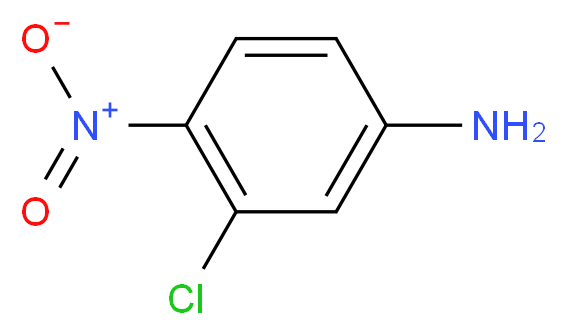 3-氯-4-硝基苯胺_分子结构_CAS_825-41-2)