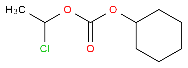 1-Chloroethyl cyclohexyl carbonate_分子结构_CAS_99464-83-2)