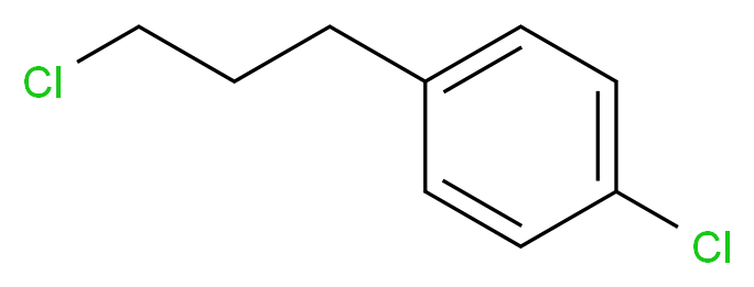 1-chloro-4-(3-chloropropyl)benzene_分子结构_CAS_64473-34-3