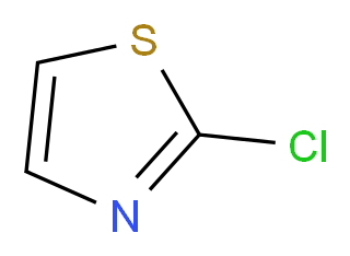 2-Chlorothiazole_分子结构_CAS_3034-52-4)