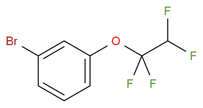 1-Bromo-3-(1,1,2,2-tetrafluoroethoxy)benzene_分子结构_CAS_)