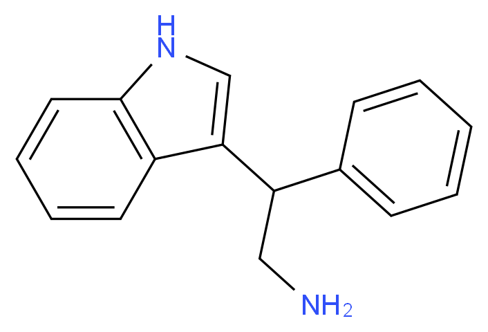 2-(1H-indol-3-yl)-2-phenylethanamine_分子结构_CAS_)