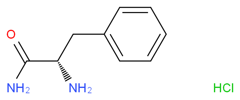 (S)-2-amino-3-phenylpropanamide hydrochloride_分子结构_CAS_)