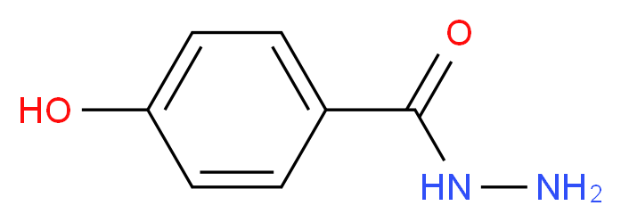 4-Hydroxybenzhydrazide_分子结构_CAS_5351-23-5)