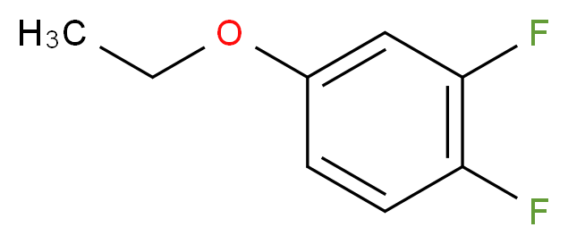 4-Ethoxy-1,2-difluorobenzene_分子结构_CAS_163848-46-2)