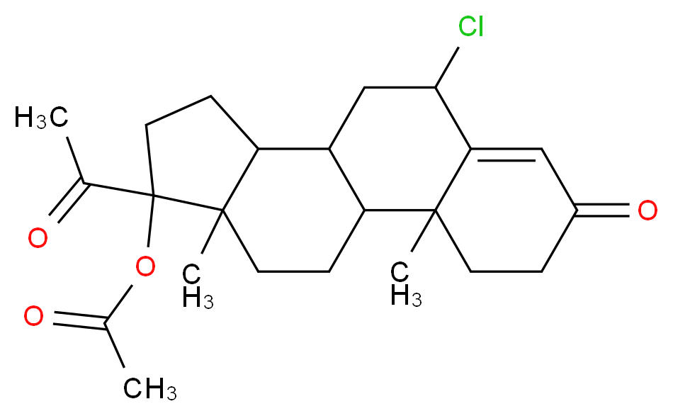 CAS_302-22-7 molecular structure