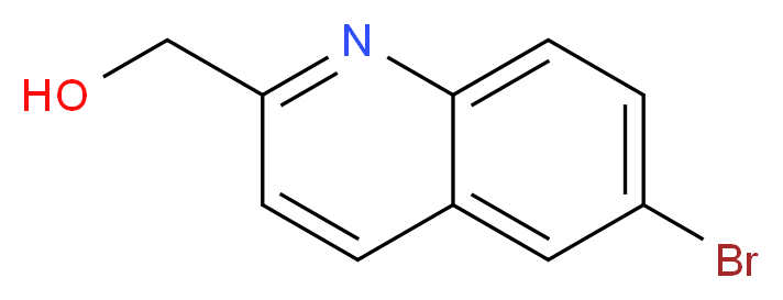 (6-bromoquinolin-2-yl)methanol_分子结构_CAS_1196151-65-1)