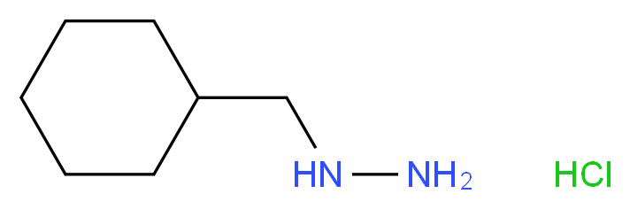 CYCLOHEXYLMETHYLHYDRAZINE HYDROCHLORIDE_分子结构_CAS_3637-58-9)