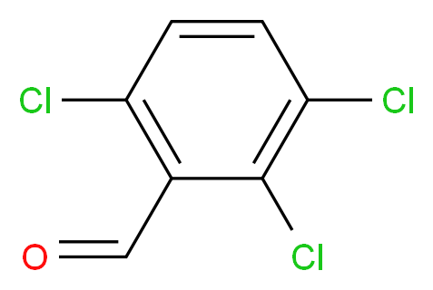 2,3,6-trichlorobenzaldehyde_分子结构_CAS_4659-47-6