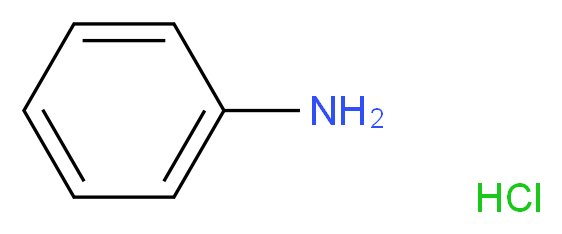 苯胺 盐酸盐_分子结构_CAS_142-04-1)