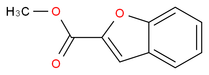 methyl 1-benzofuran-2-carboxylate_分子结构_CAS_1646-27-1)