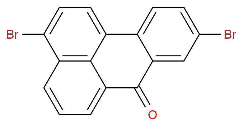 3,9-DIBROMO-7H-BENZ(D,E) ANTHRACEN-7-ONE_分子结构_CAS_81-98-1)