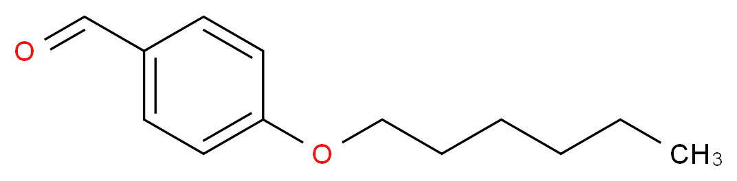 4-(Hexyloxy)benzaldehyde_分子结构_CAS_)