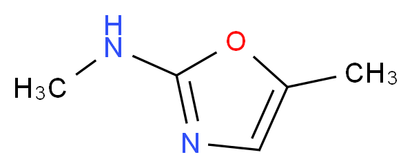 N,5-dimethyloxazol-2-amine_分子结构_CAS_1196151-31-1)