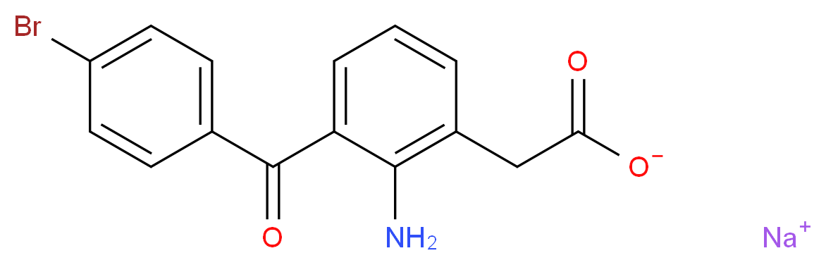 Bromfenac Sodium Sesquihydrate_分子结构_CAS_120638-55-3)