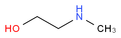 2-(Methylamino)ethanol_分子结构_CAS_109-83-1)