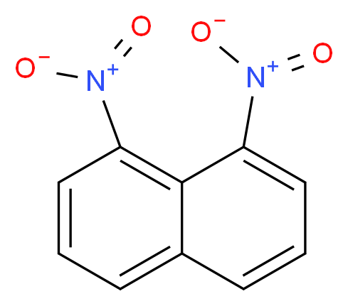 1,8-dinitronaphthalene_分子结构_CAS_602-38-0