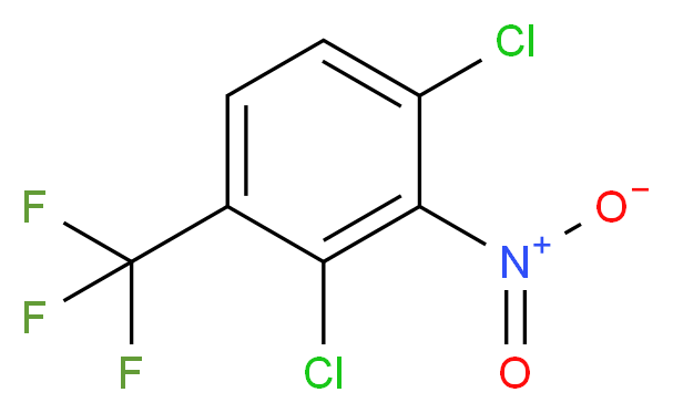 2,4-Dichloro-3-nitrobenzotrifluoride_分子结构_CAS_203915-49-5)