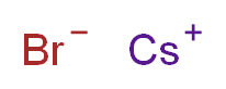 CESIUM BROMIDE_分子结构_CAS_7787-69-1)