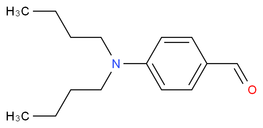 4-(dibutylamino)benzaldehyde_分子结构_CAS_90134-10-4
