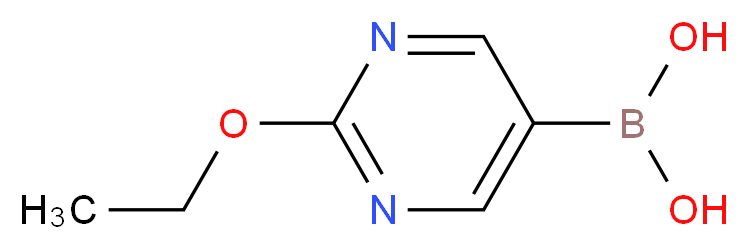 2-Ethoxypyrimidine-5-boronic acid_分子结构_CAS_)