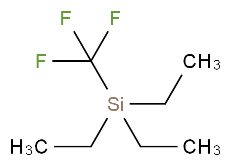 三乙基(三氟甲基)硅烷_分子结构_CAS_120120-26-5)