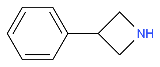 3-phenylazetidine_分子结构_CAS_4363-13-7