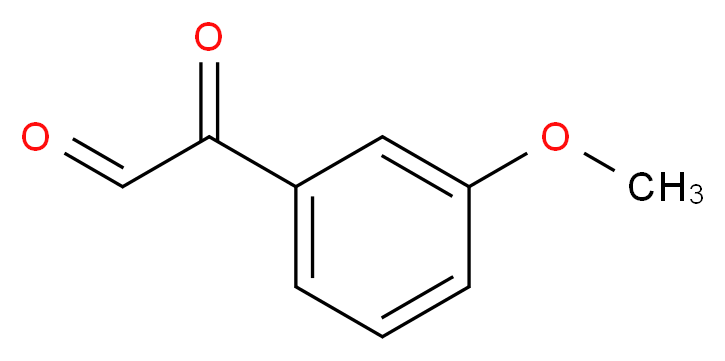 3-Methoxyphenylglyoxal hydrate_分子结构_CAS_32025-65-3)