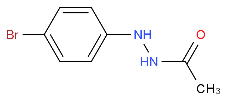 N'-(4-Bromophenyl)acetohydrazide_分子结构_CAS_14579-97-6)