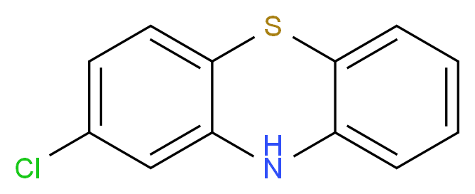 2-CHLOROPHENOTHIAZINE_分子结构_CAS_92-39-7)