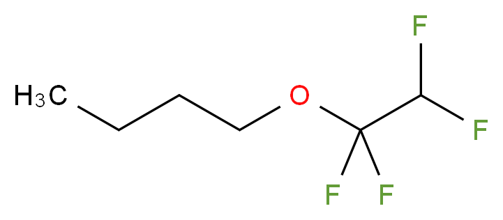 1-(1,1,2,2-tetrafluoroethoxy)butane_分子结构_CAS_358-37-2