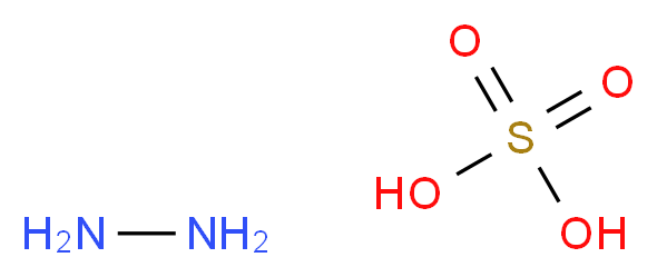 hydrazine; sulfuric acid_分子结构_CAS_10034-93-2