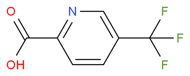 5-(Trifluoromethyl)-2-pyridinecarboxylic acid_分子结构_CAS_80194-69-0)